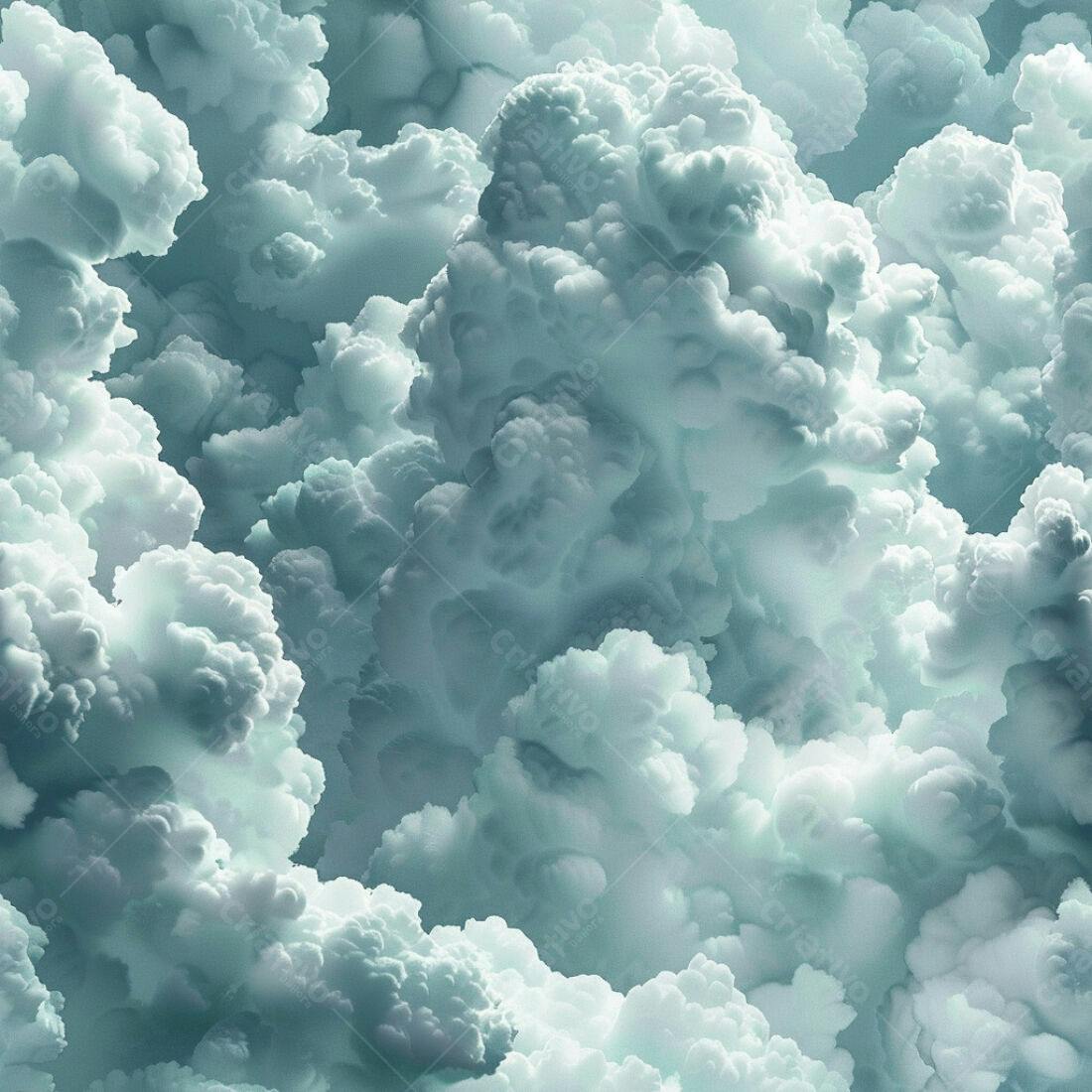 Textura Nuvens Cinza para Fundo