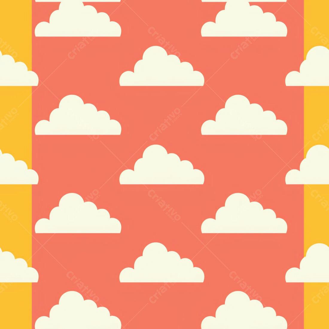 Textura Nuvem Branca para Fundo Infantil