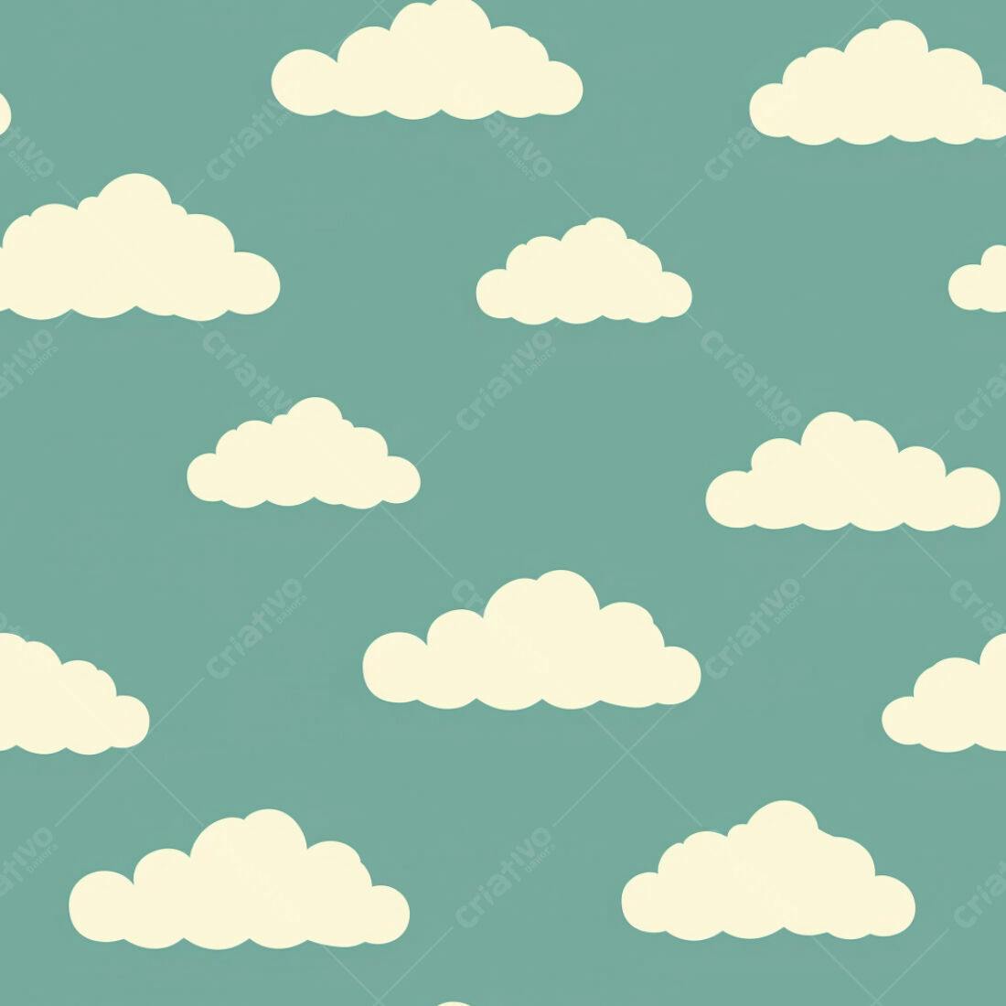 Textura Nuvens Pastel para Fundo