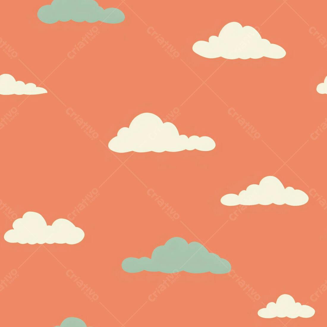 Textura céu com nuvens para fundo