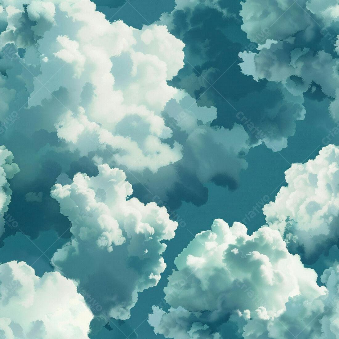 Textura Céu Nuvens para Fundo