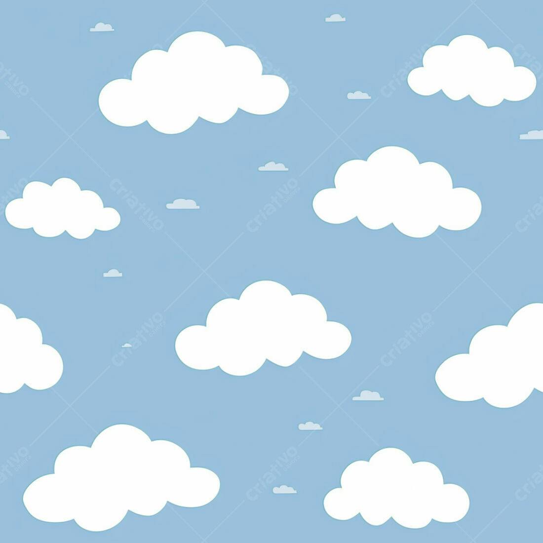 Textura céu azul com nuvens para fundo