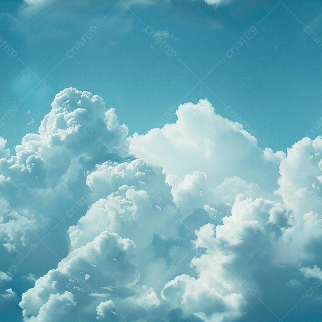Textura Céu Nublado para Fundo