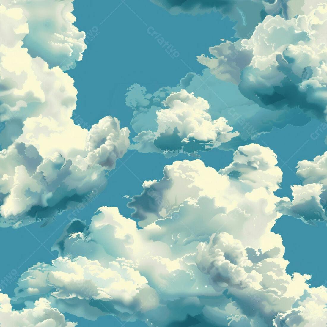Textura Céu Nublado para Fundo