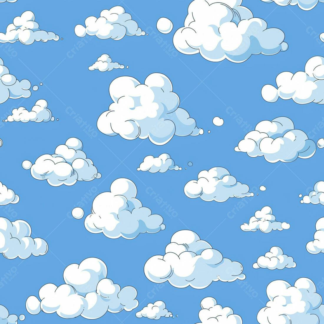 Textura Nuvens Desenho para Fundo