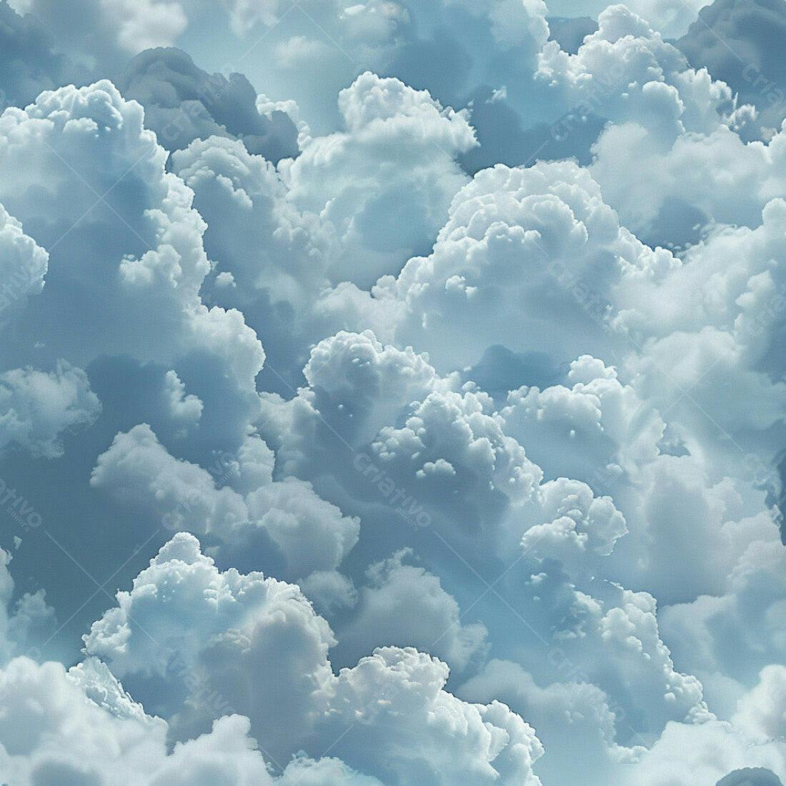 Textura Céu Nublado para Fundo