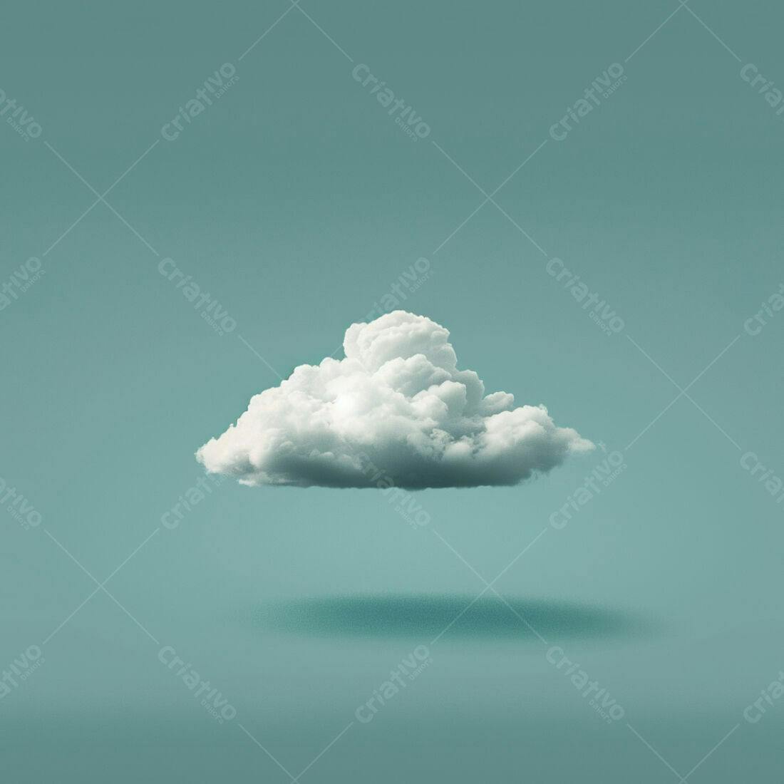 Textura Nuvem Branca para Fundo