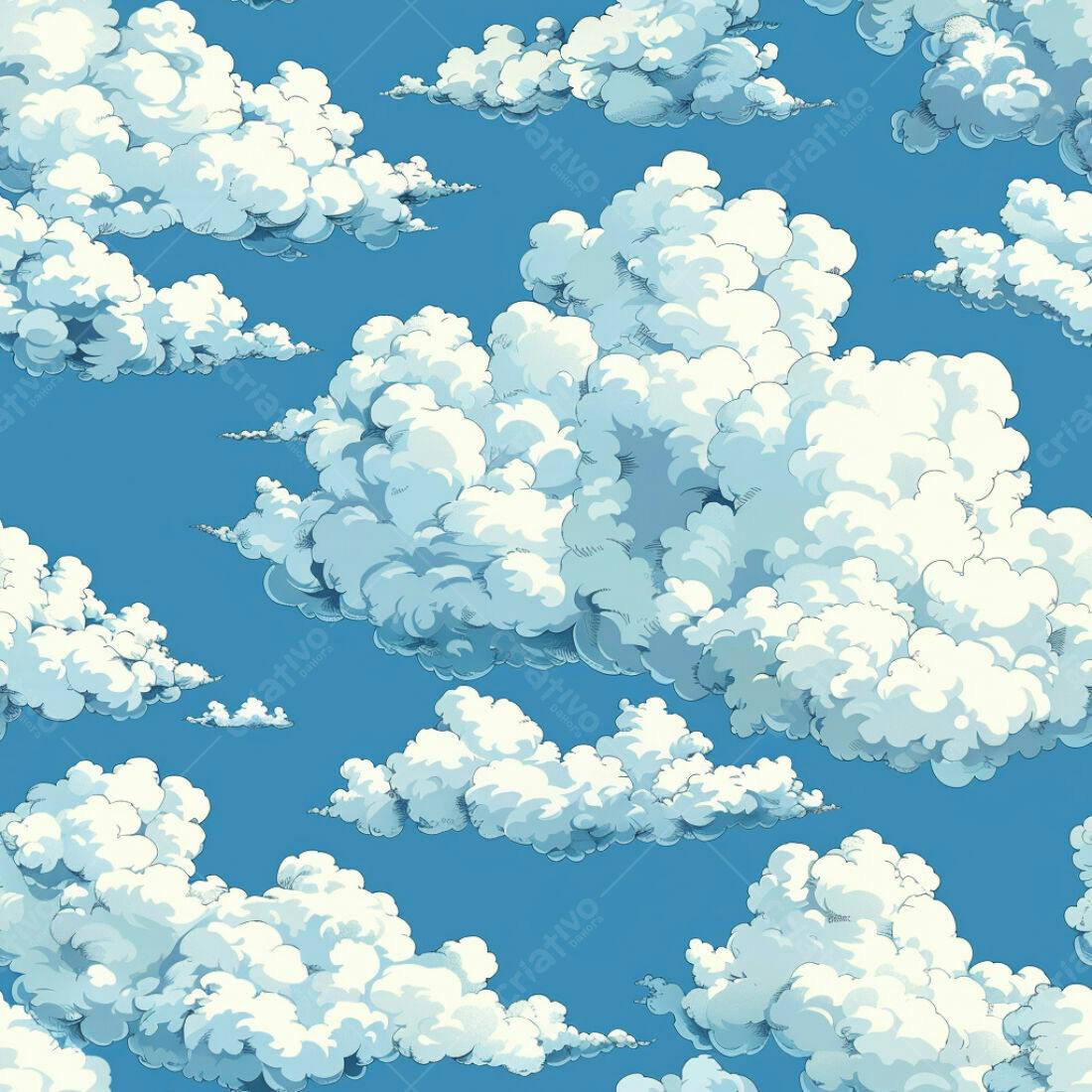 Textura Nuvens para Fundo Céu