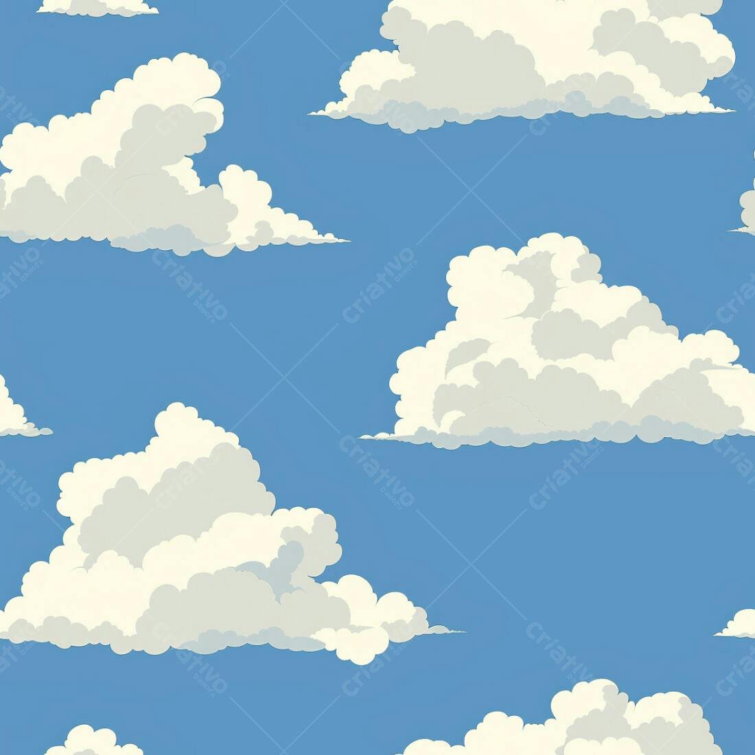 Textura Nuvens para Fundo e Papel de Parede
