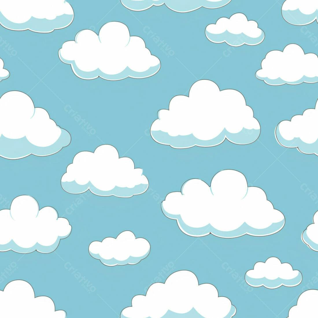 Textura Nuvens Céu para Fundo
