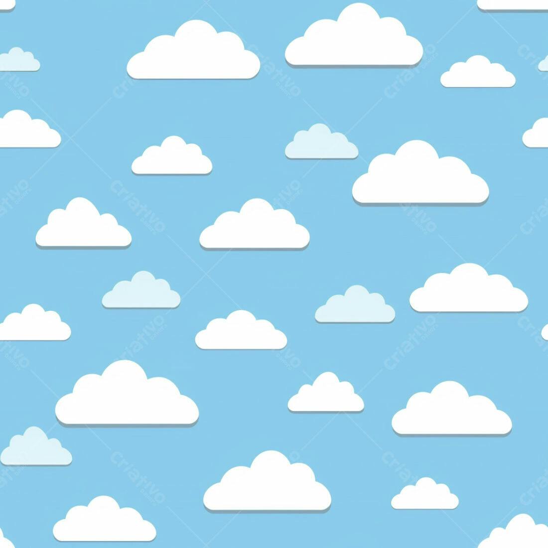 Textura Nuvens para Fundo Infantil