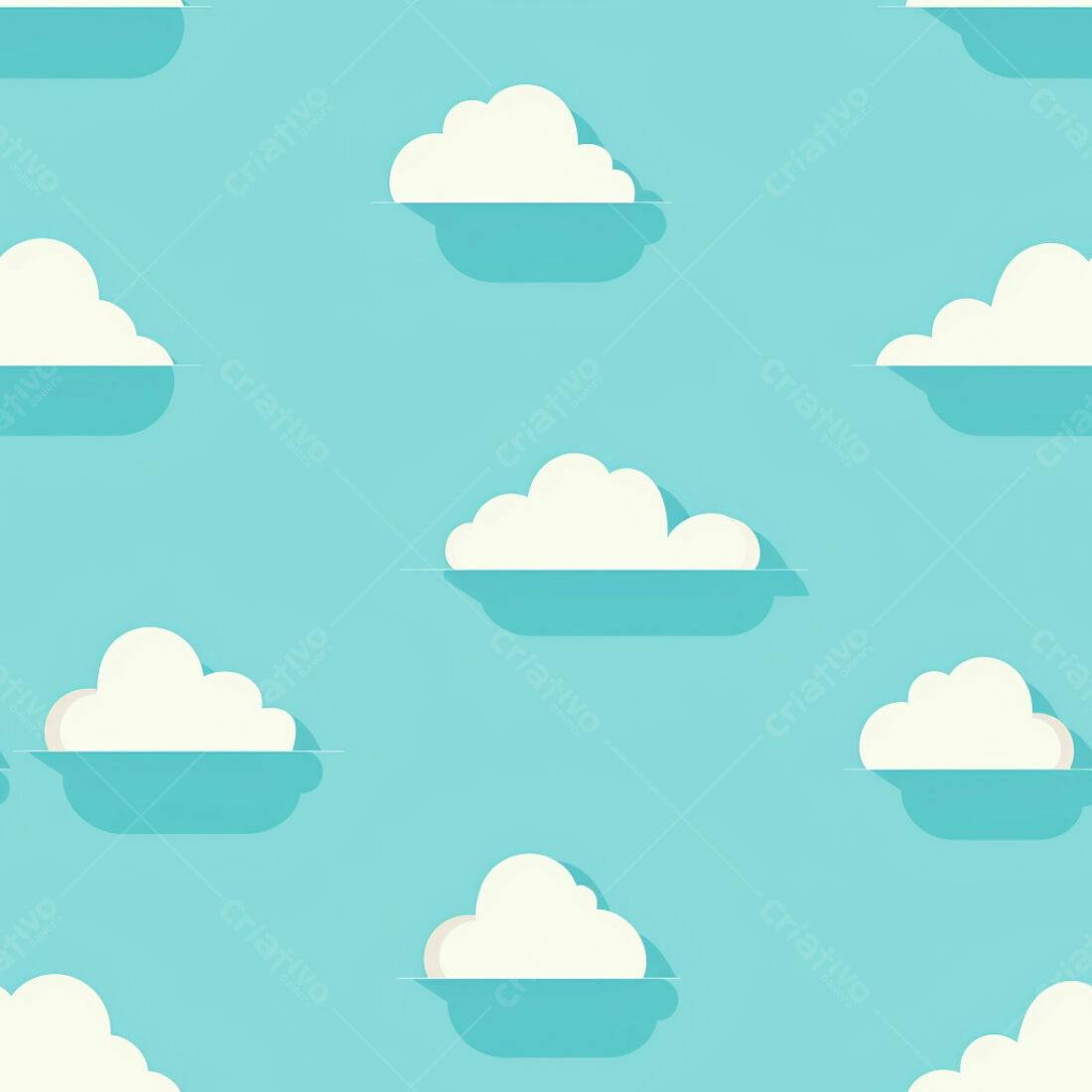 Textura Nuvens Claras para Fundo
