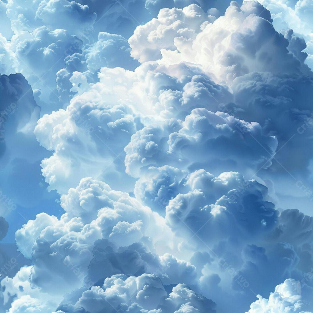 Textura Céu Nublado para Fundo