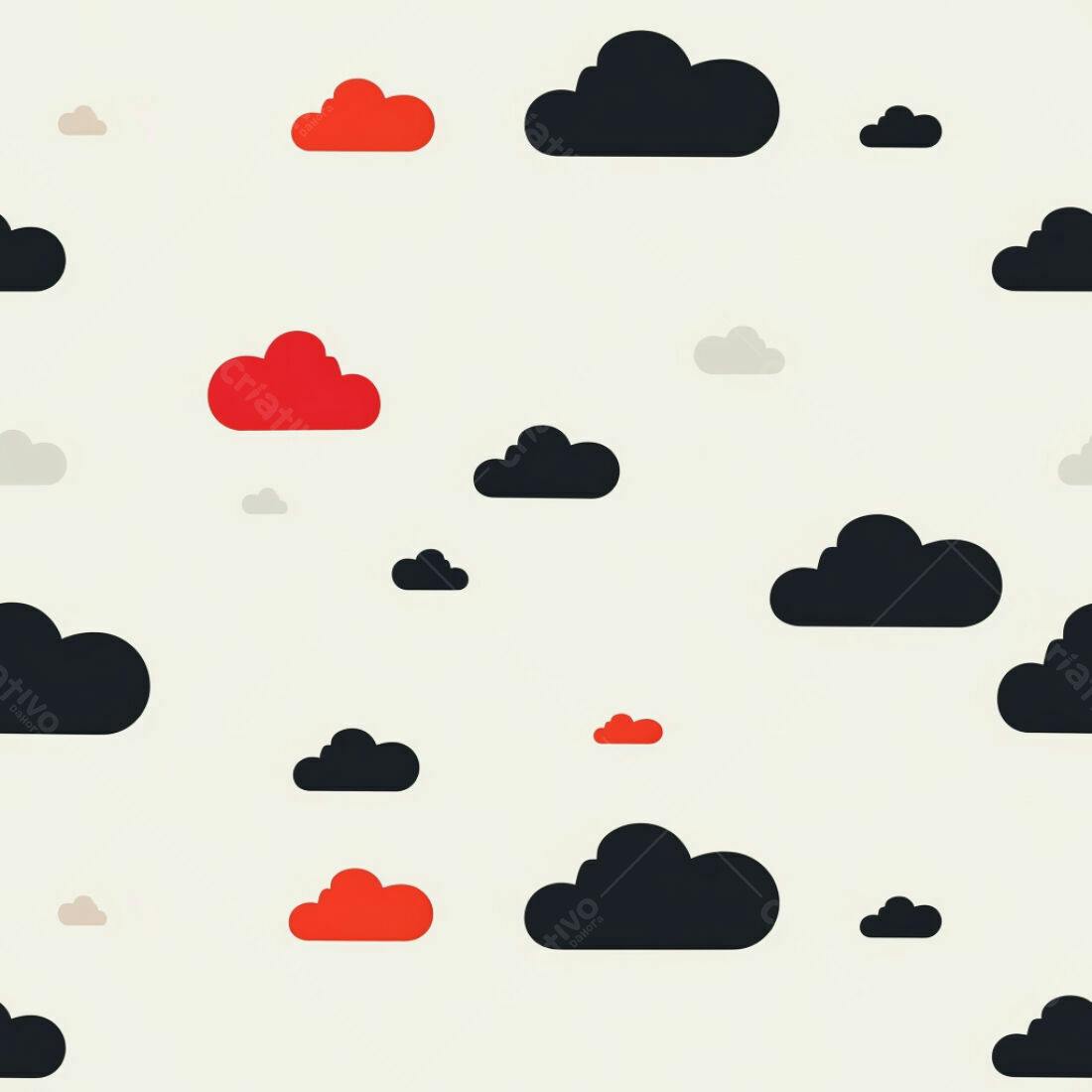Textura Nuvens Coloridas para Fundo