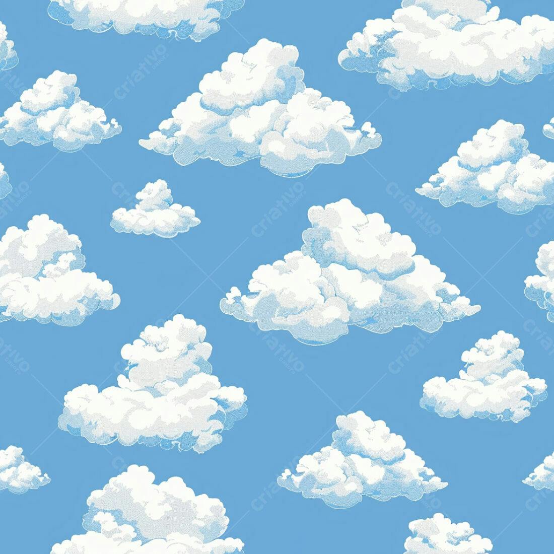 Textura Nuvens para Fundo Celestiais