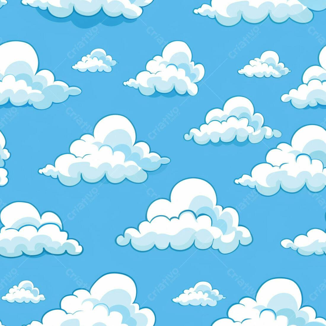 Textura Céu com Nuvens para Fundo