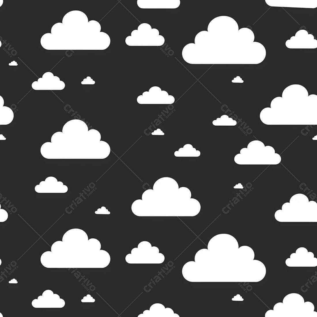 Textura Nuvem Branca para Fundo