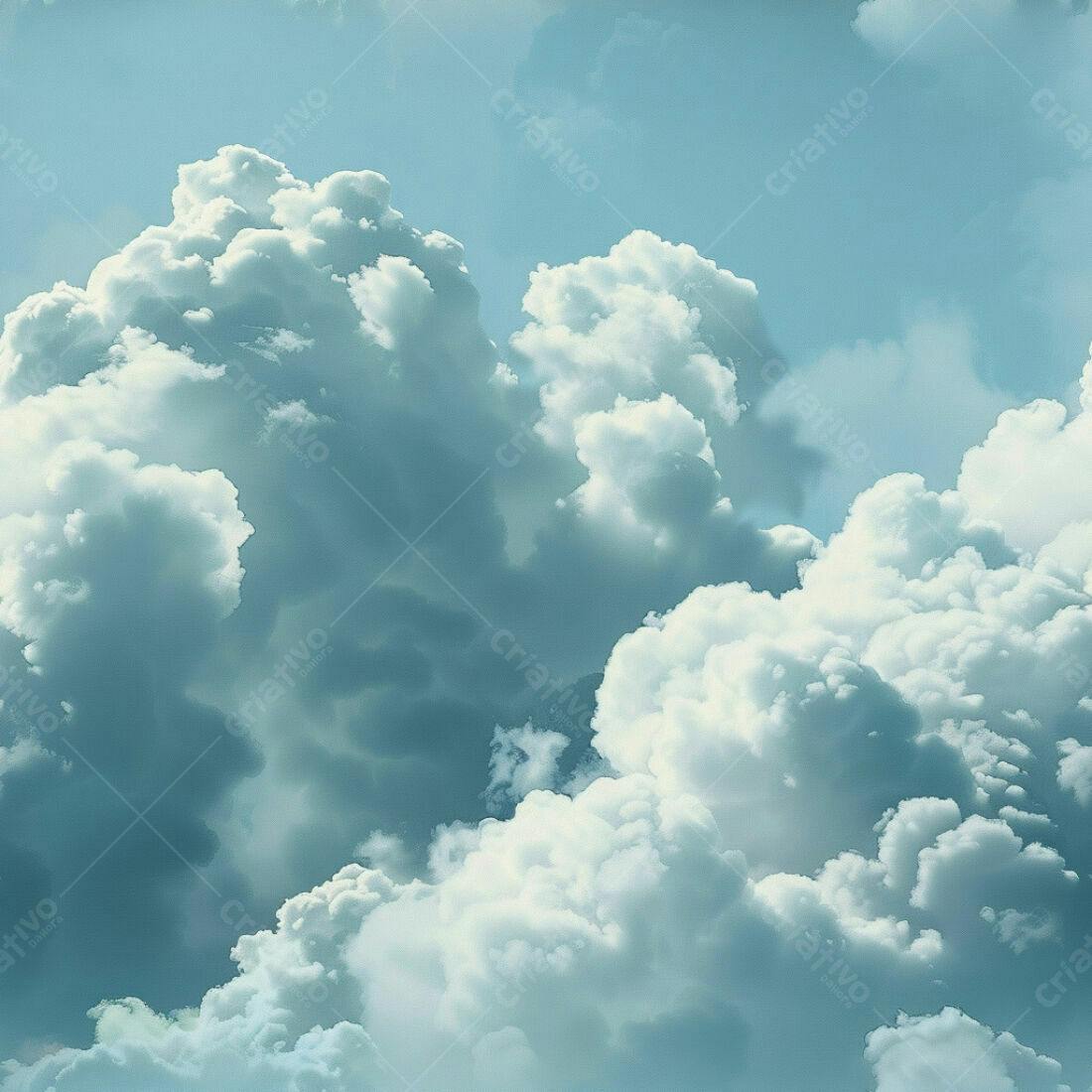 Textura Nuvens Céu para Fundo