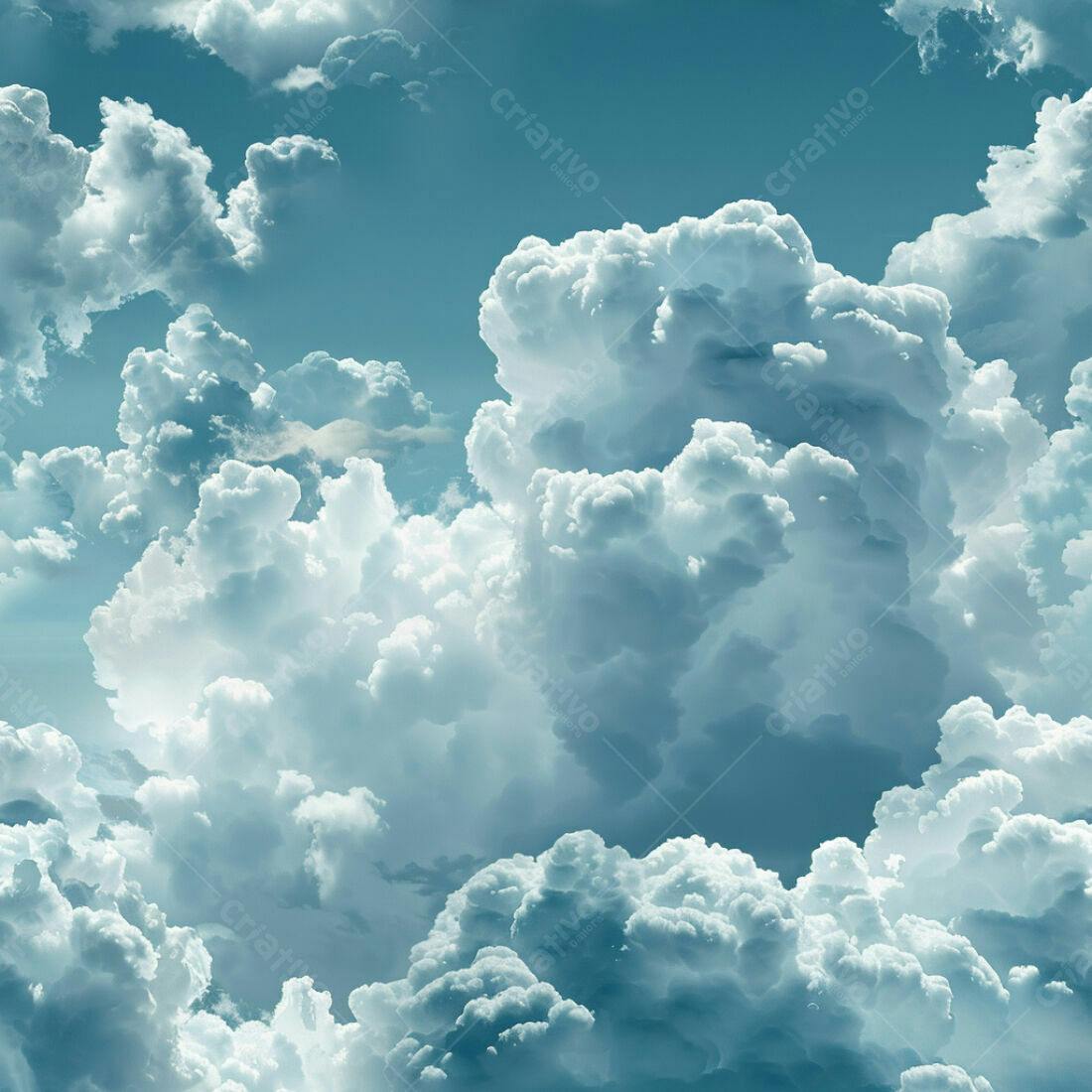 Textura céu nublado para fundo de jogo