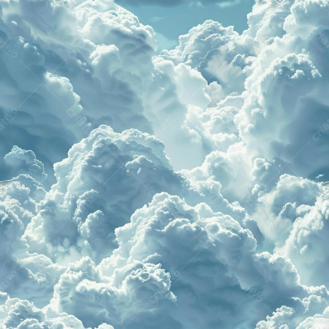 Textura Nuvens Azuladas para Fundo