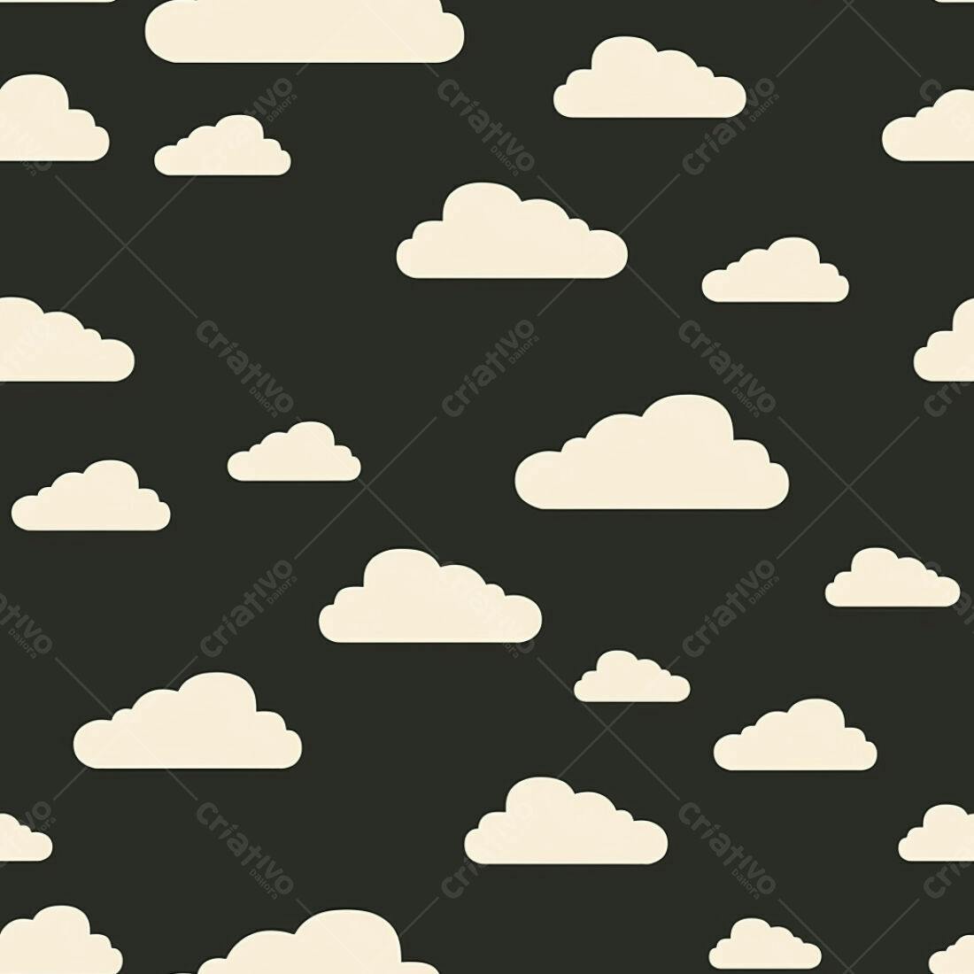 Textura Nuvens para Fundo Pastel