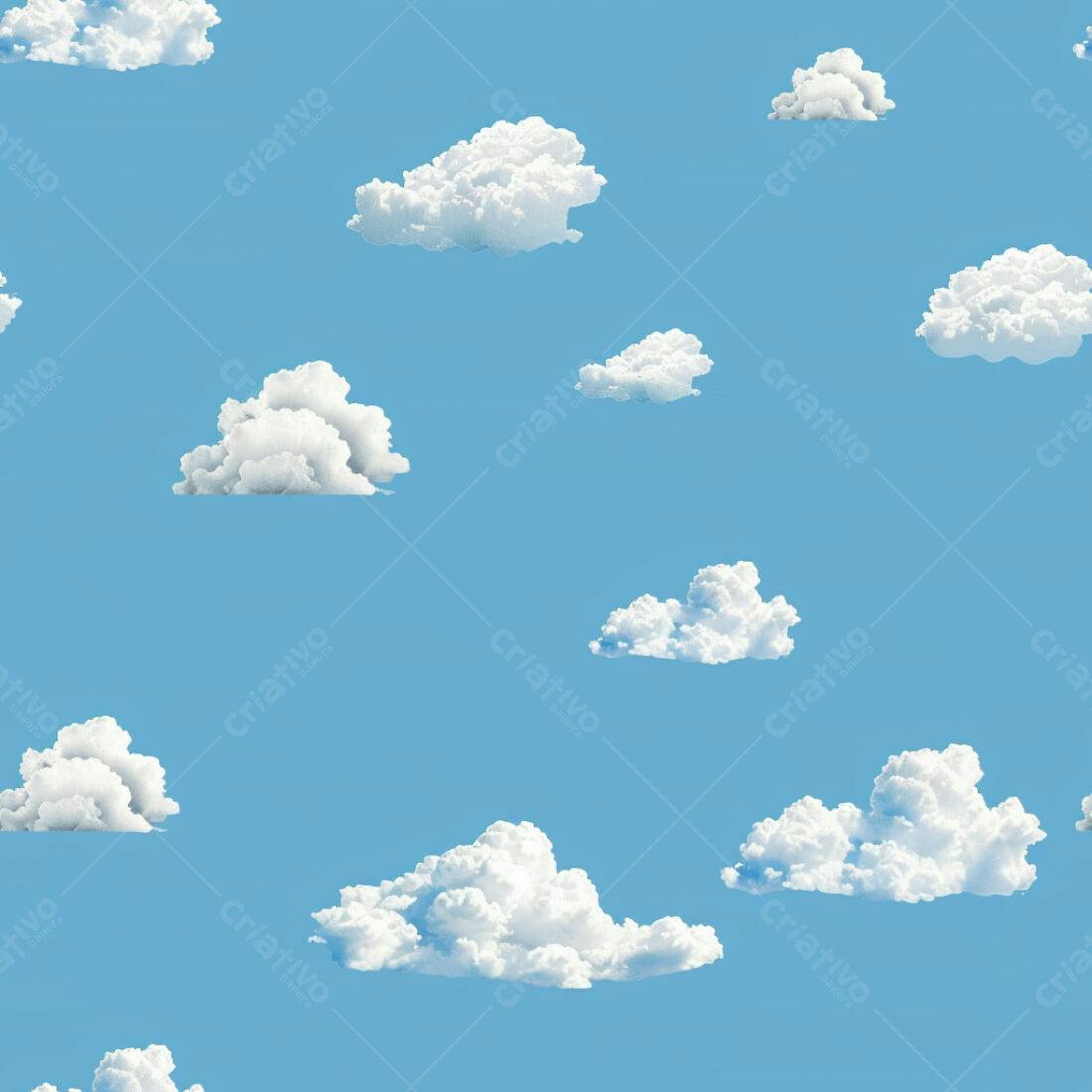 Textura céu azul com nuvens para fundo