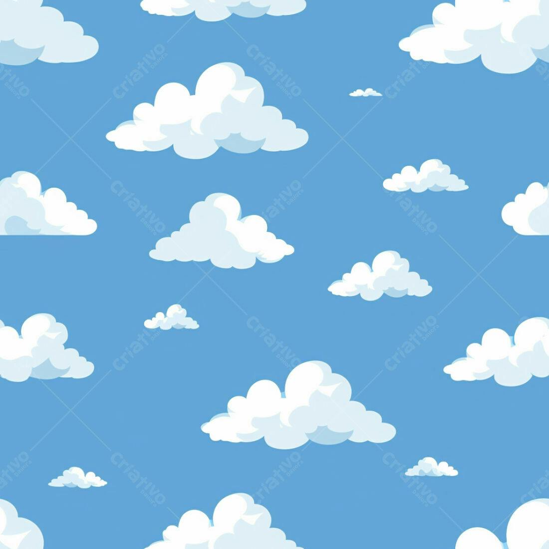 Textura céu azul com nuvens para fundo