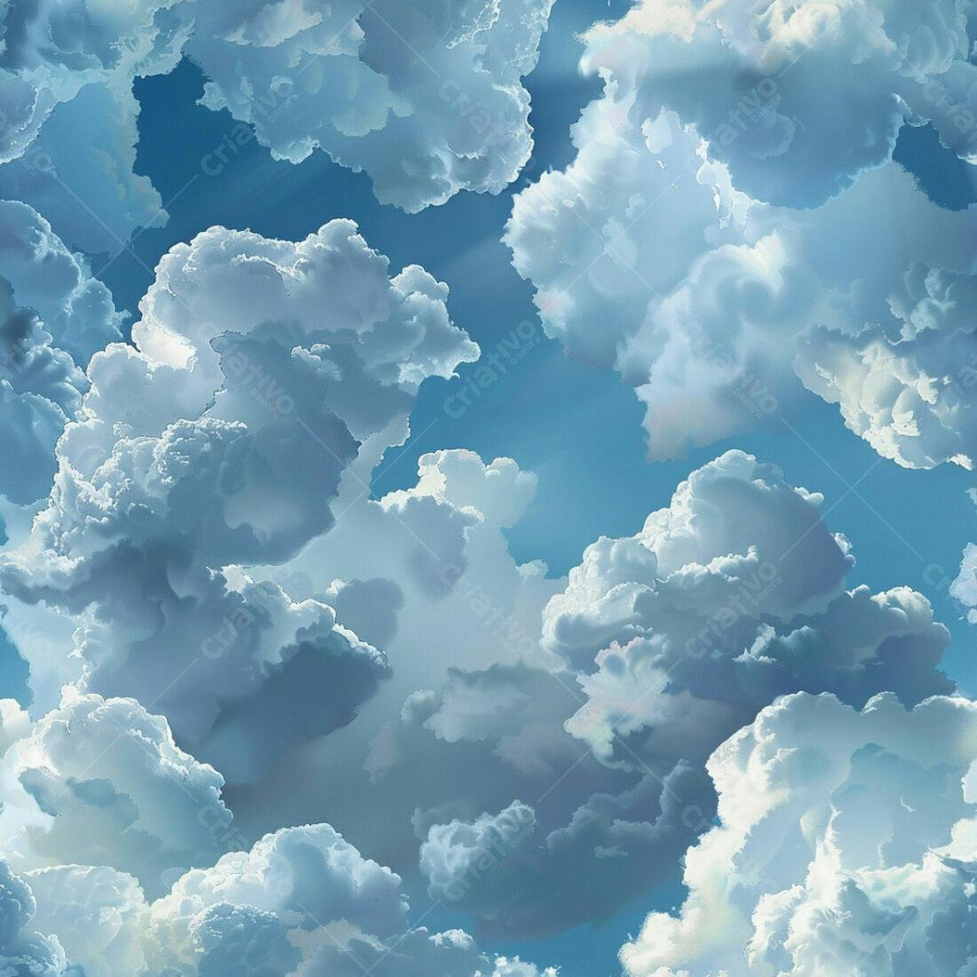 Textura céu nublado para fundo