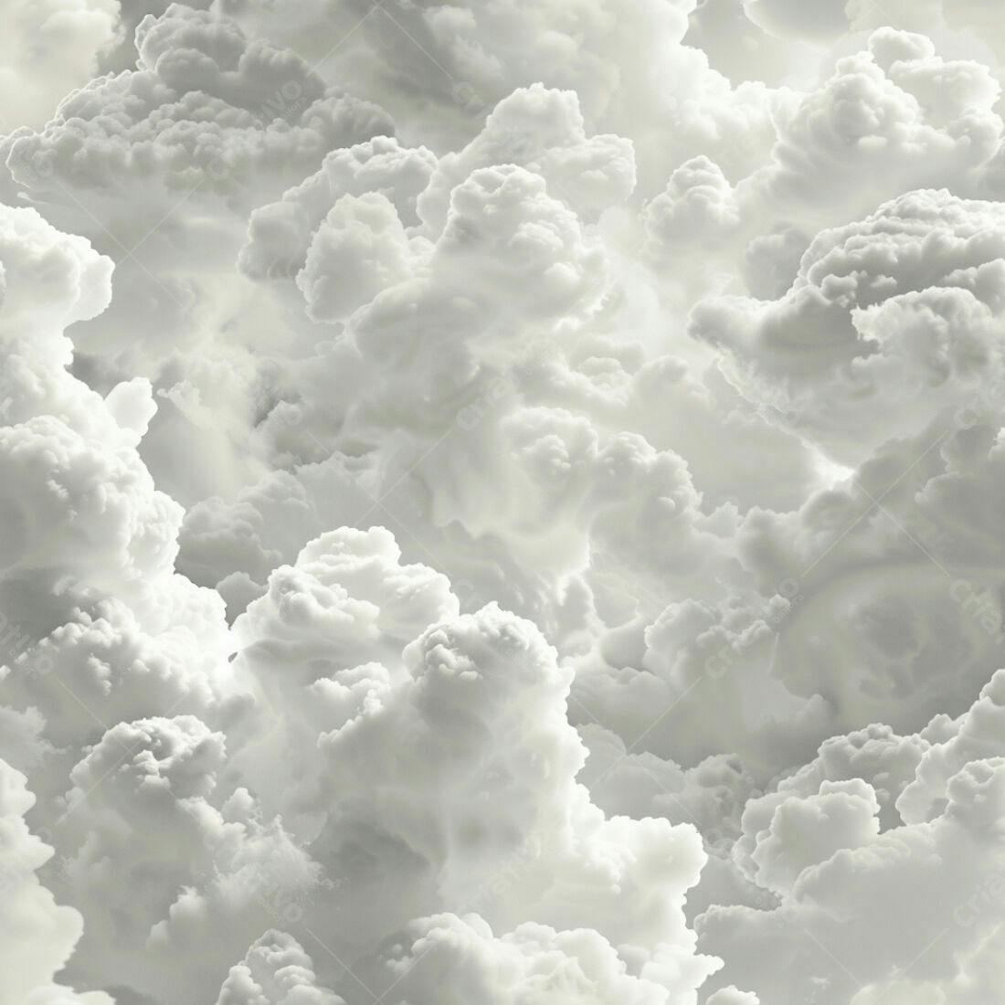 Textura Nuvens Cinza Claro para Fundo