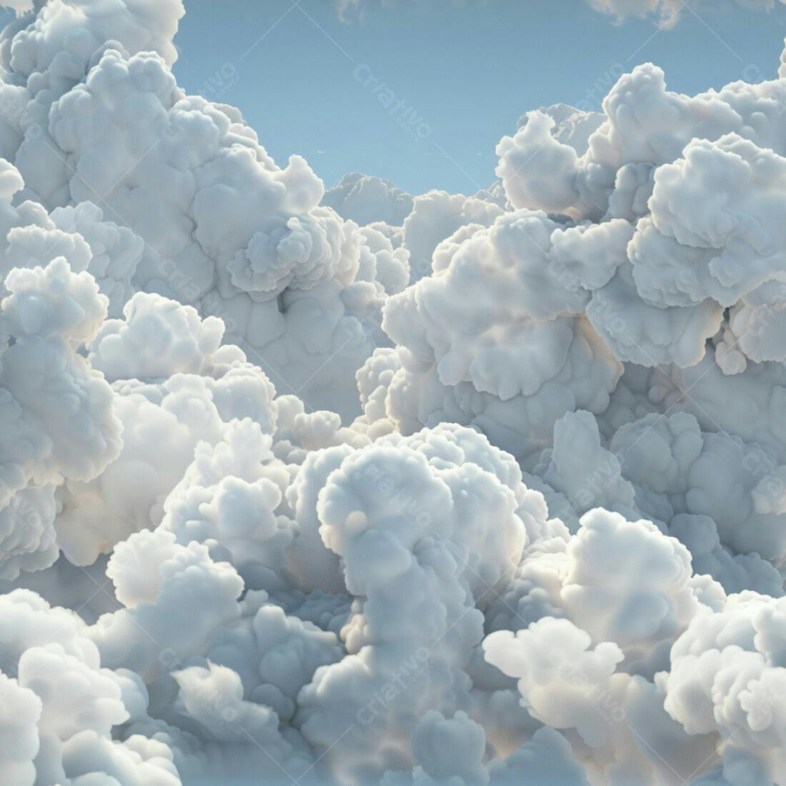 Textura Nuvem para Fundo Celeste