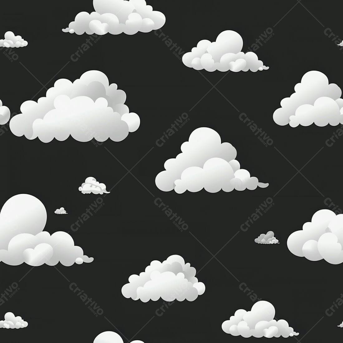 Textura Nuvem Branca para Fundo