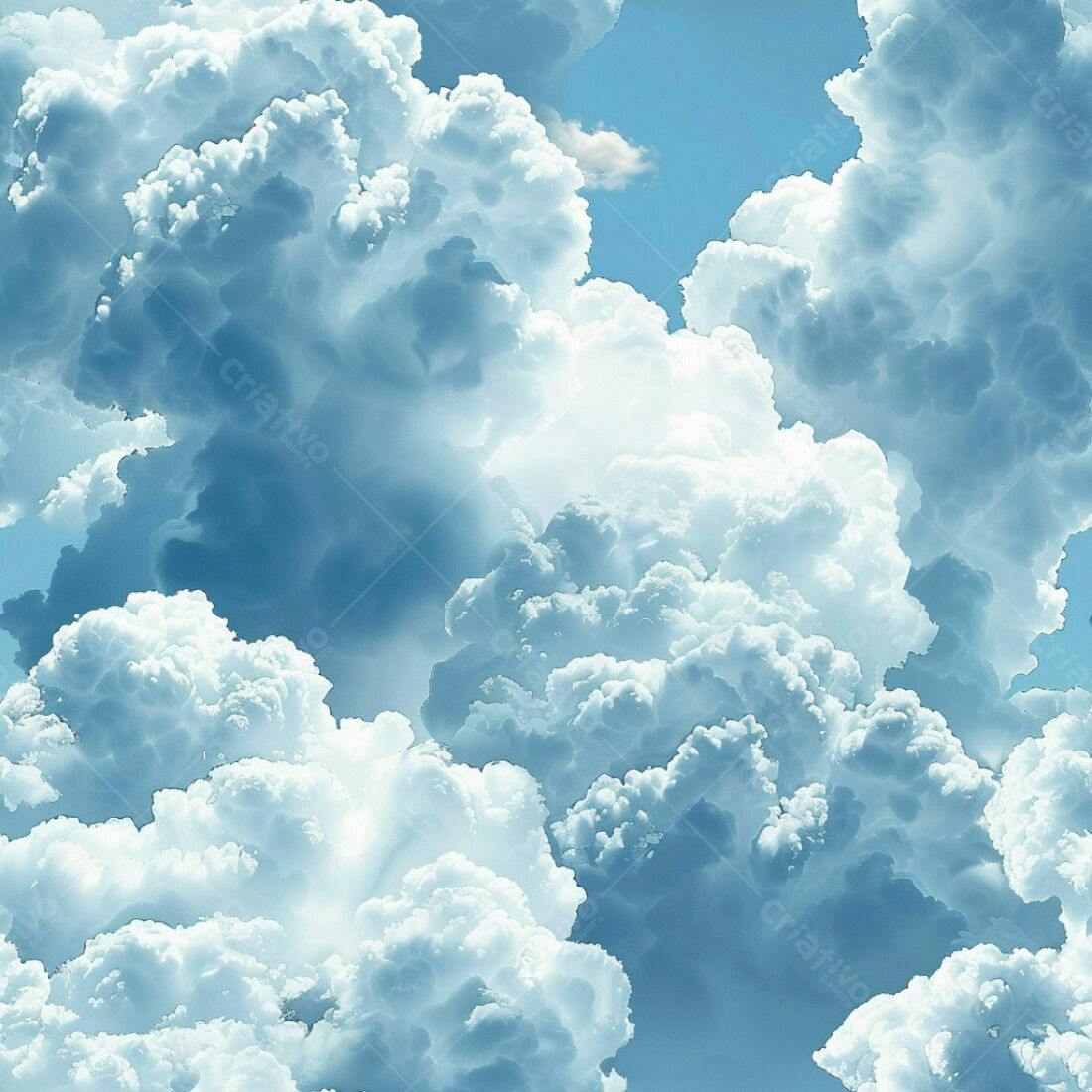 Textura Céu Nublado para Fundo