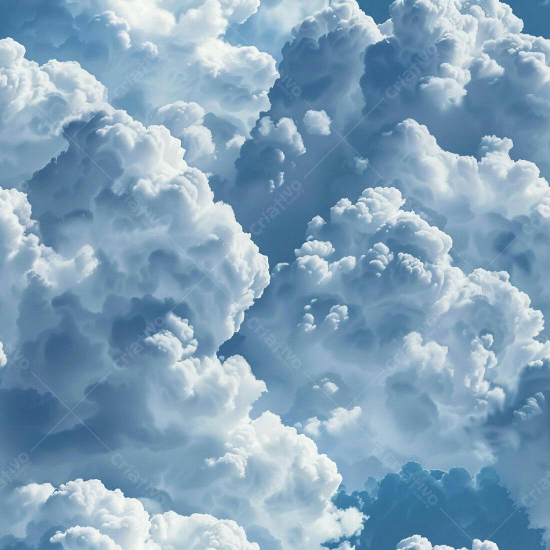 Textura Céu Nublado para Fundo