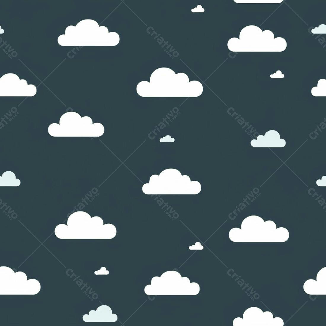 Textura Nuvens Brancas para Fundo