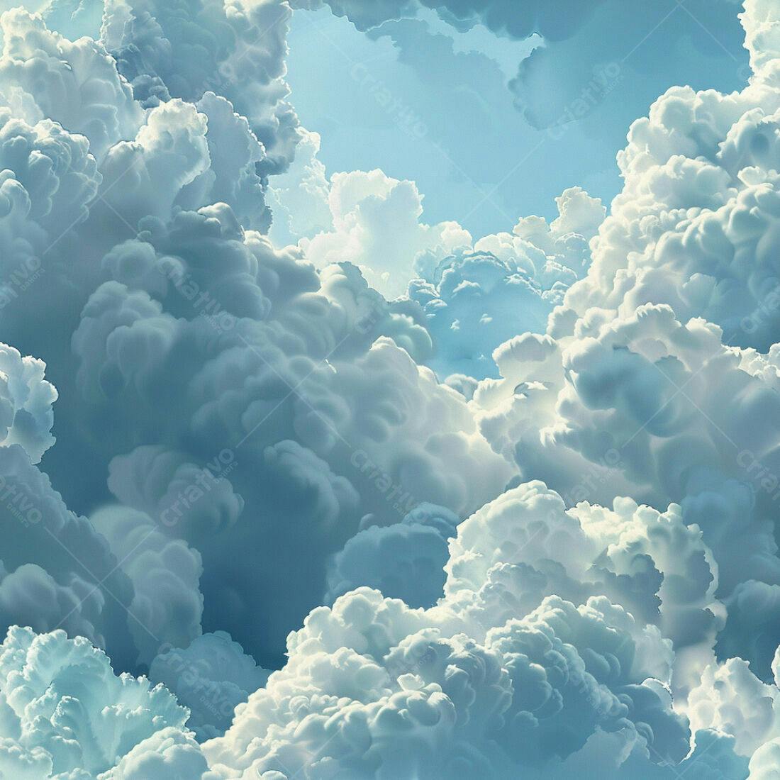 Textura Céu Nuvens para Fundo