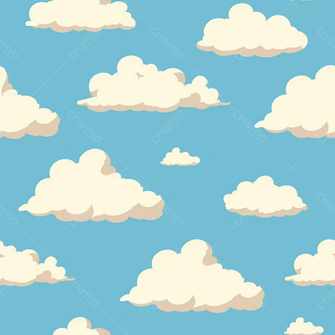 Textura Nuvens Céu para Fundo