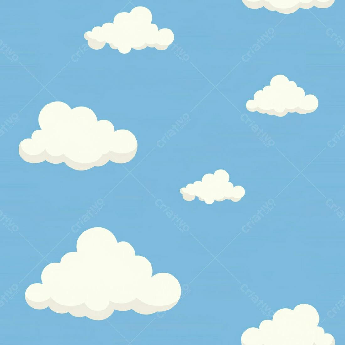 Textura céu com nuvens para fundo