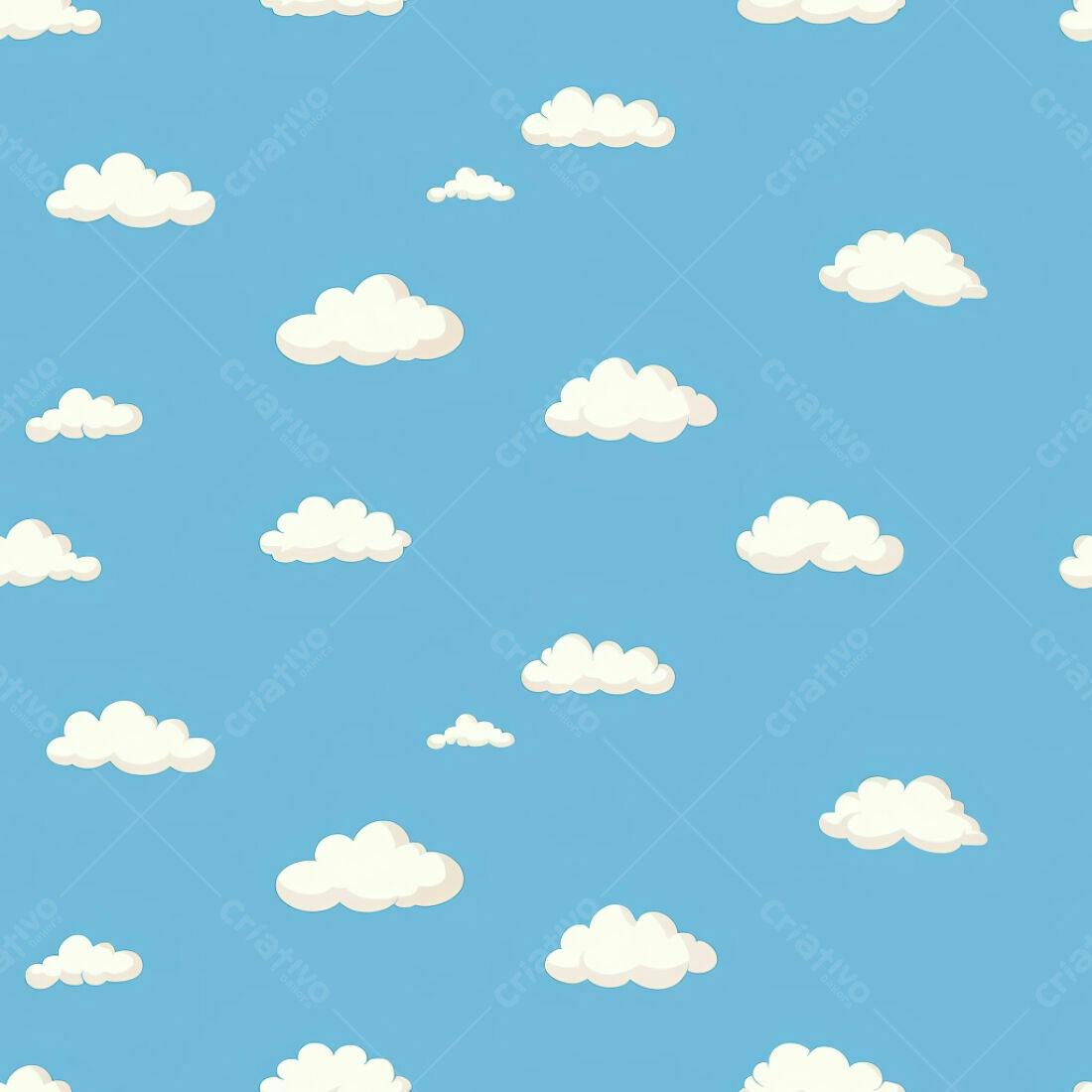 Textura céu azul com nuvens para fundo