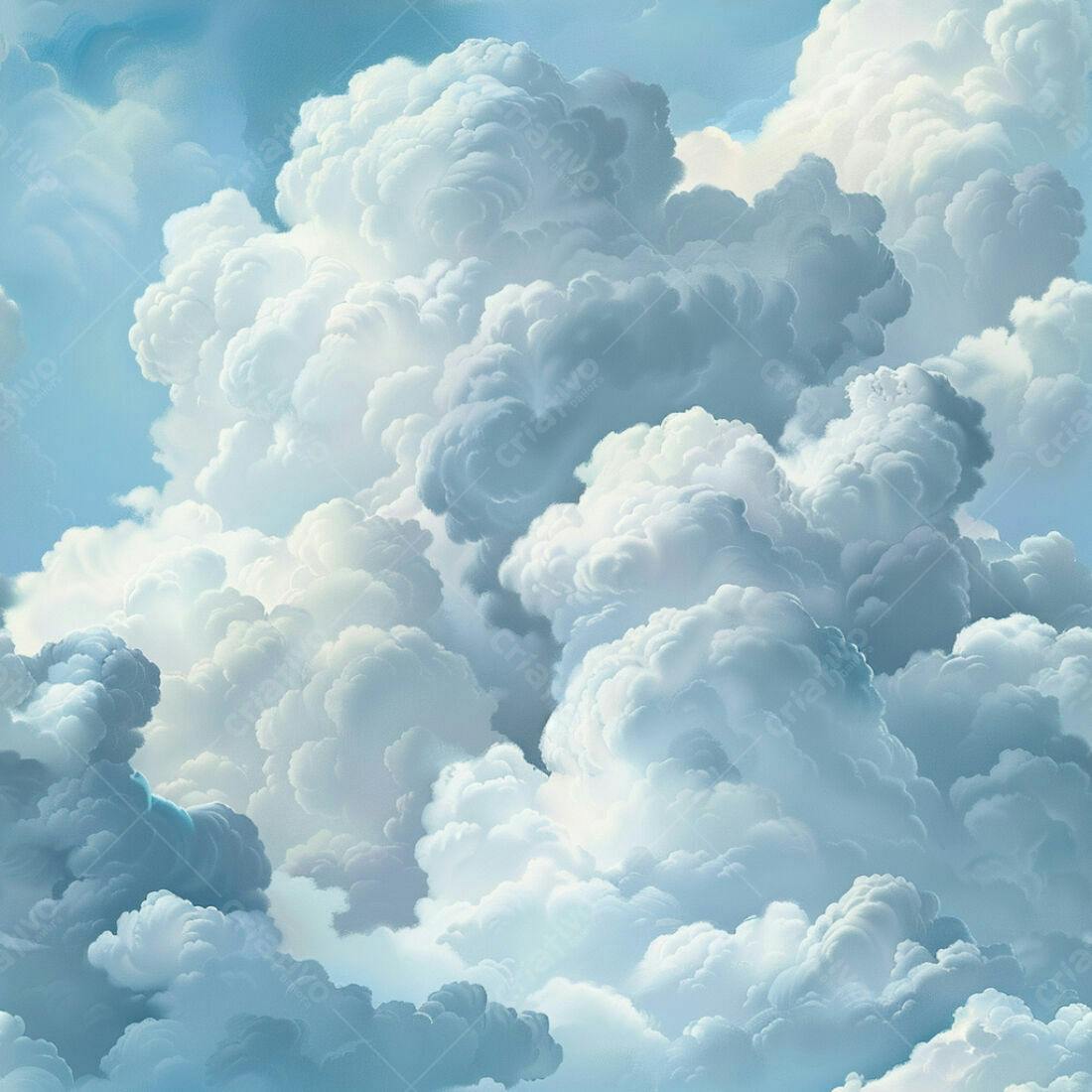 Textura Céu Nublado para Fundo