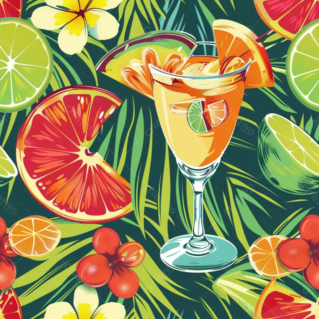 Textura frutas tropicais para fundo