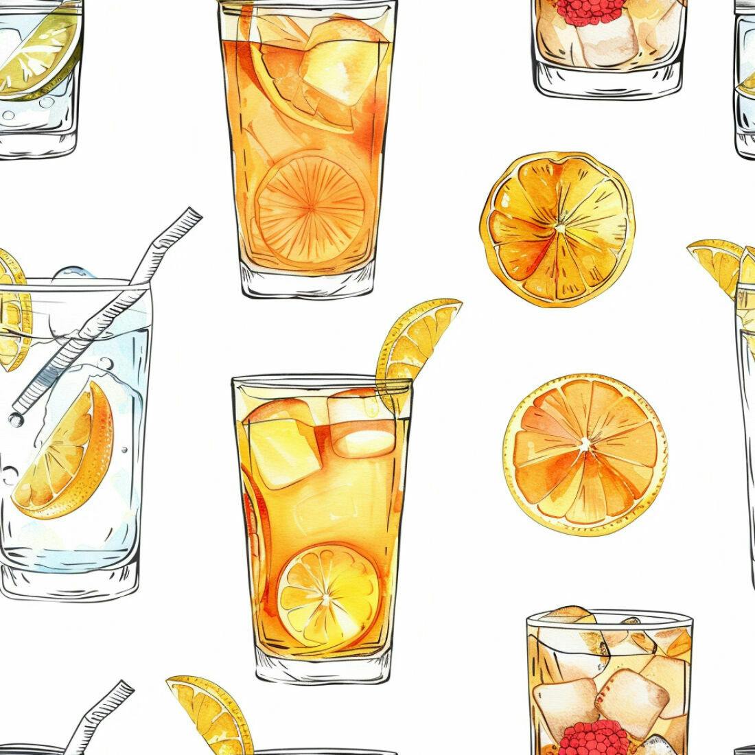 Textura Bebidas Refrescantes para Fundo