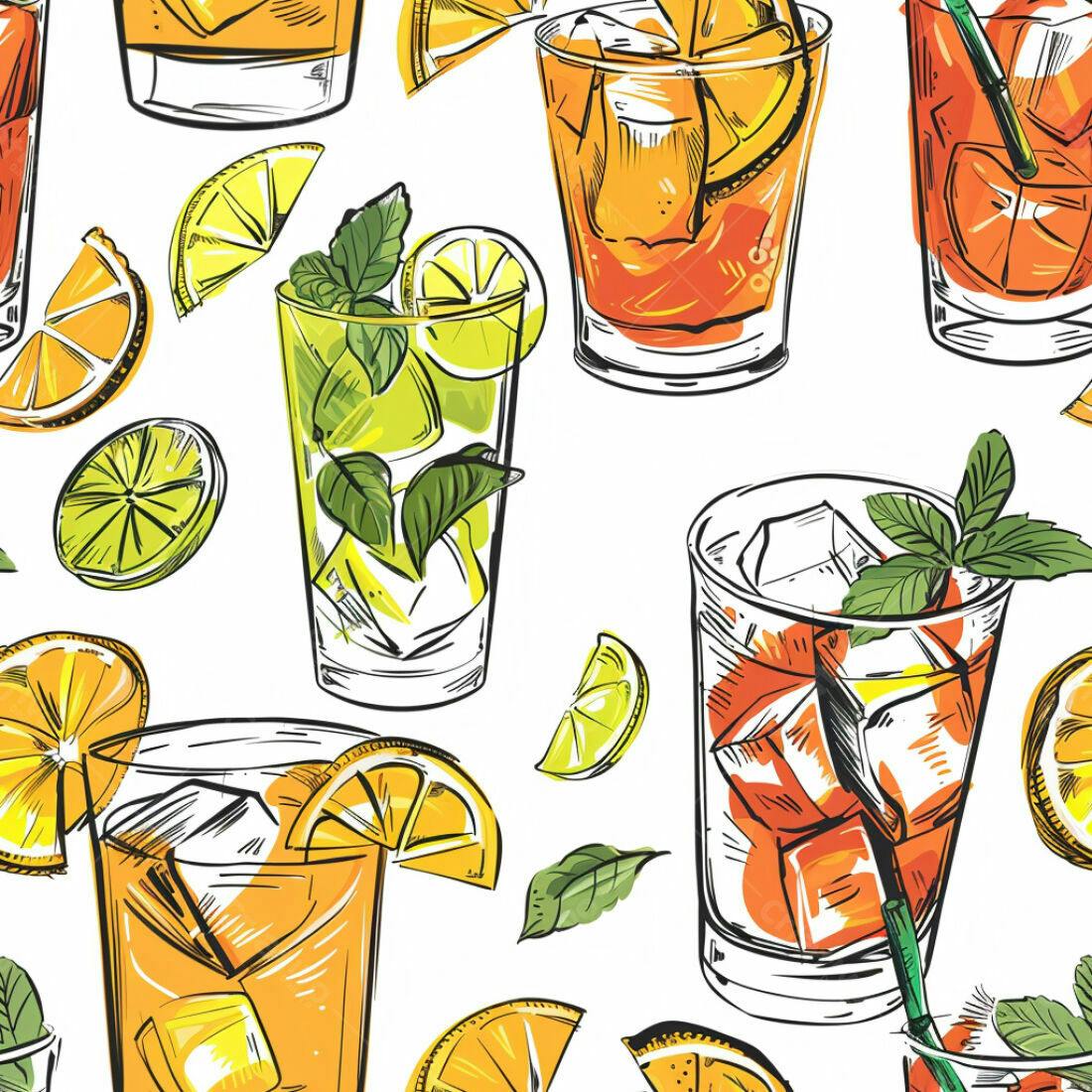 Textura Bebidas refrescantes para fundo