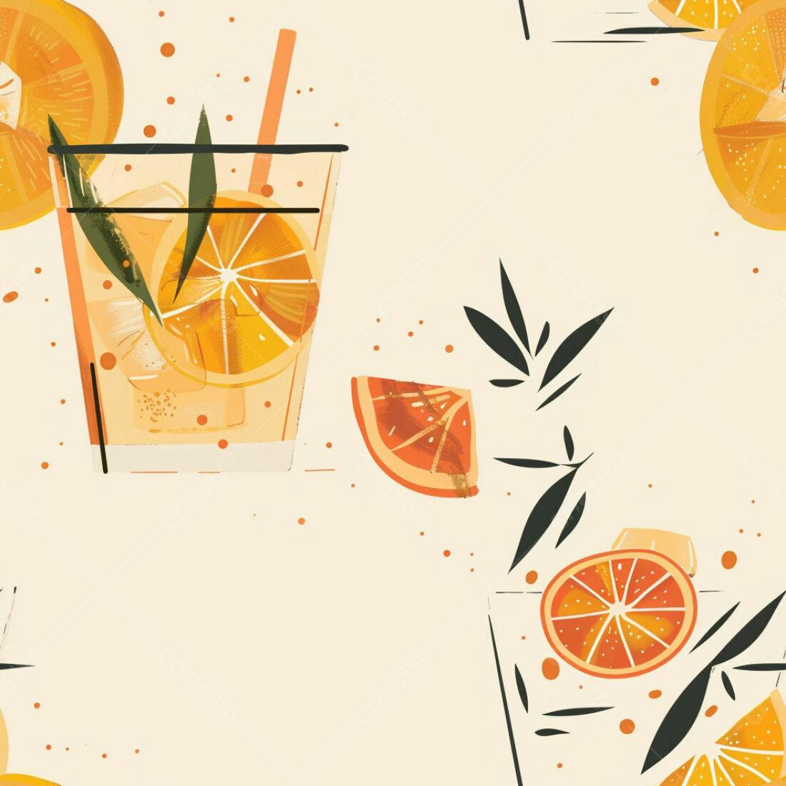 Textura Bebida Laranja para Fundo