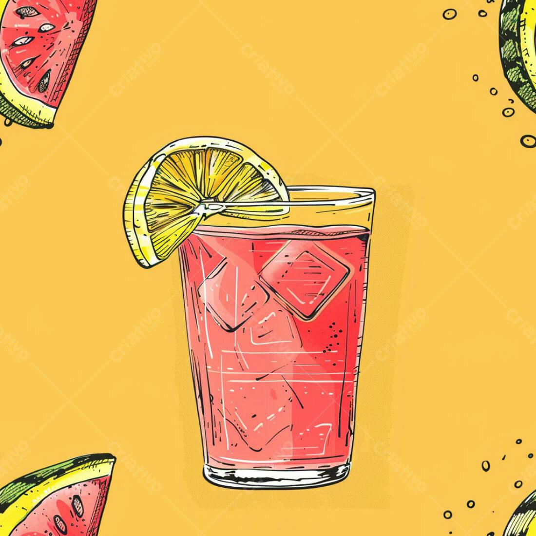Textura Bebida Vermelha Refrescante para Fundo