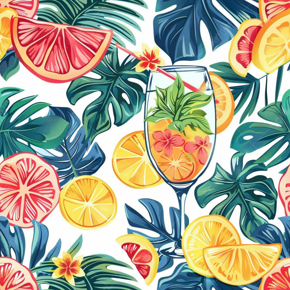 Textura frutas tropicais fundo verão