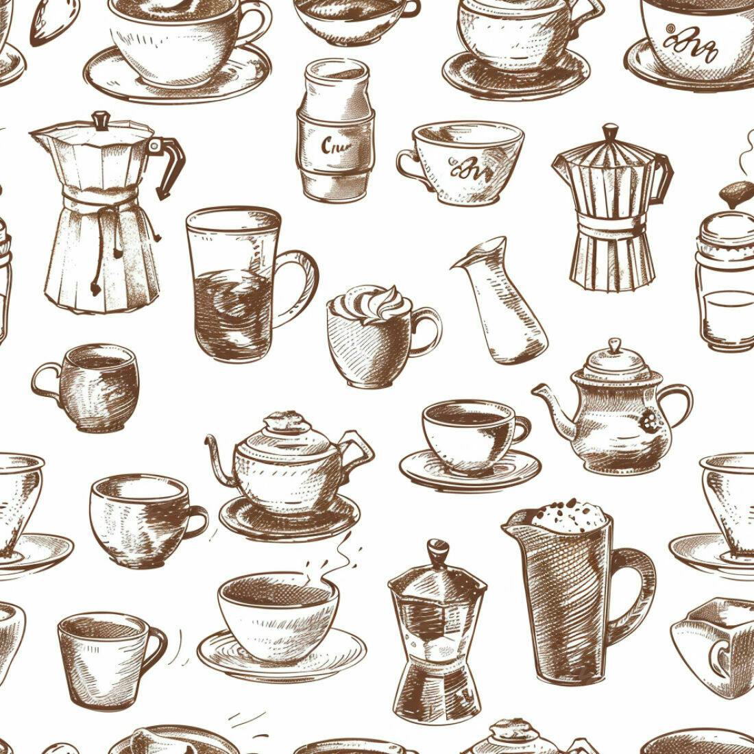 Textura Café Desenho para Fundo