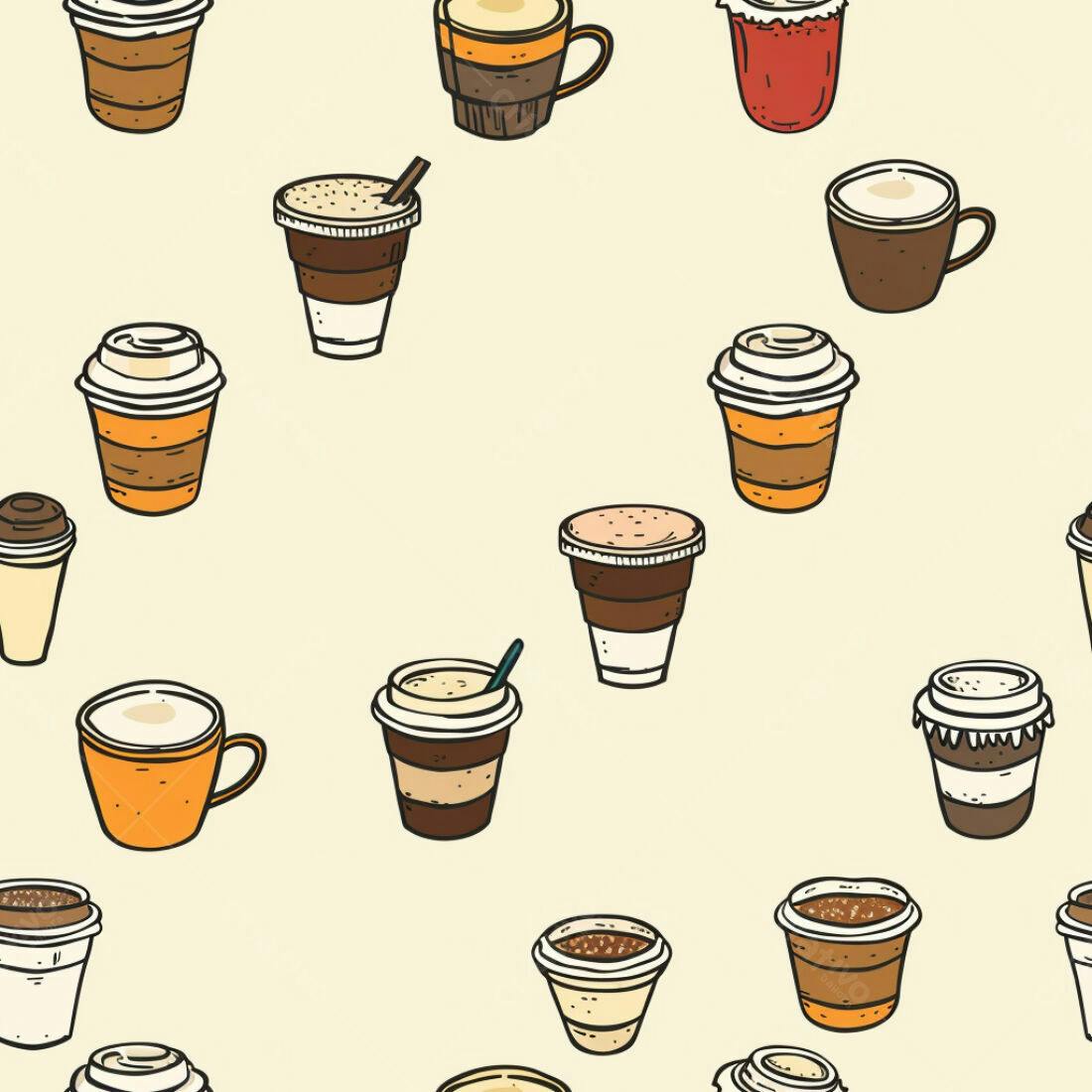 Textura Café Padrão para Fundo
