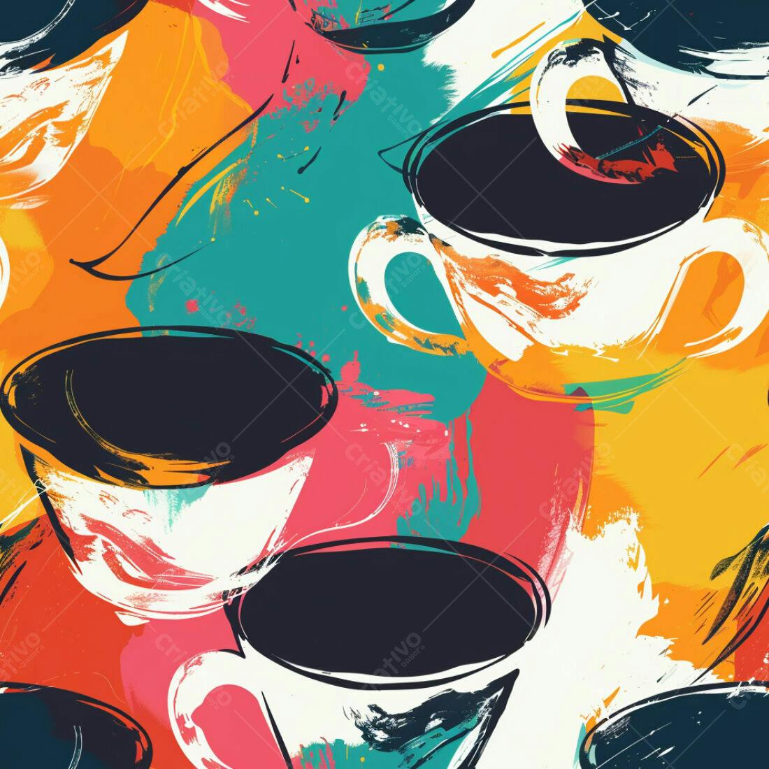 Textura Abstrata Café para Fundo Moderno