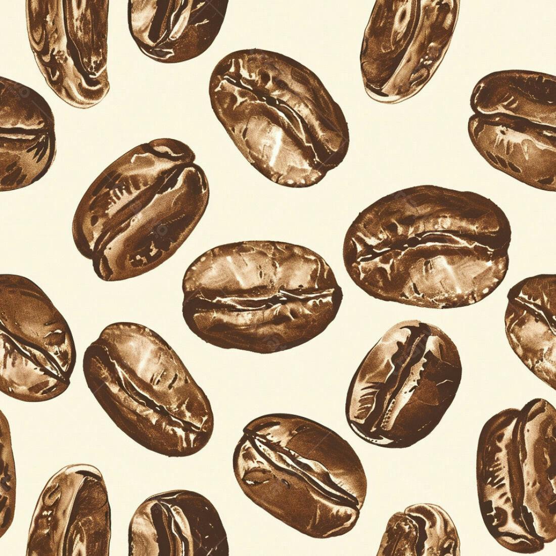 Textura grãos de café marrom para fundo