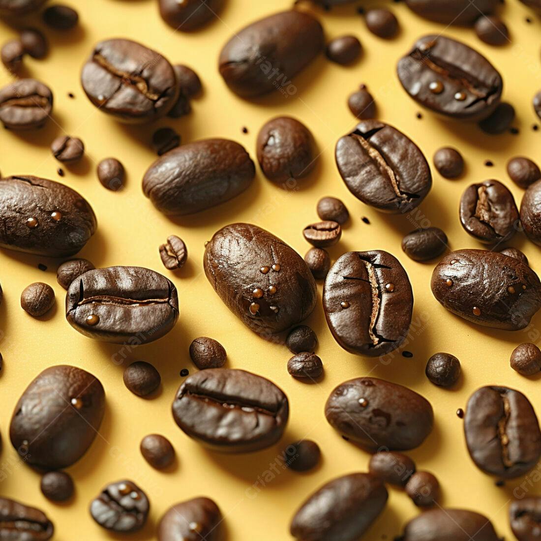 Textura grãos de café escuros para fundo